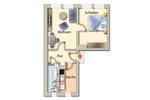 Etagenwohnung Freiberg - 2 Zimmer, 47 m&sup2;, 310&euro; | Angebot:26633251