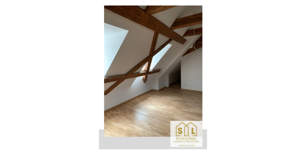 Dachgeschoßwohnung Siegenburg - 2 Zimmer, 64 m&sup2;, 600&euro; | Angebot:25415415