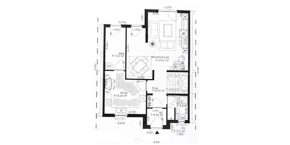 Etagenwohnung Celle - 4 Zimmer, 121 m&sup2;, 1.150&euro; | Angebot:24651151