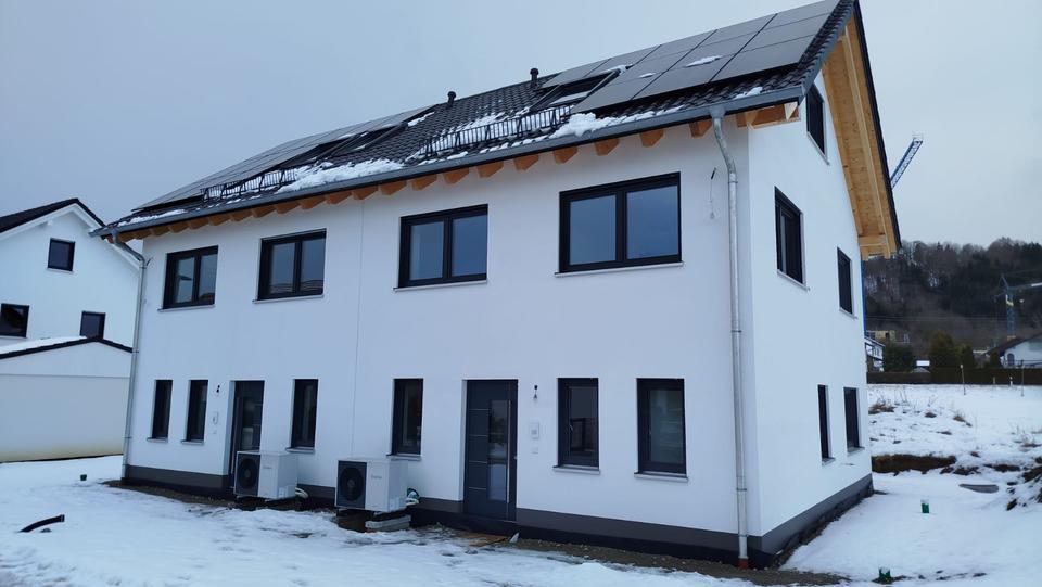 Neubau DHH Top Lage KFW 40 QNG Siegel ökologisch mit Glasfaserans 5 zimmer