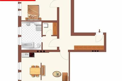 Wohnung Meiningen - 2 Zimmer, 94 m&sup2;, 1.050&euro; | Angebot:25342160