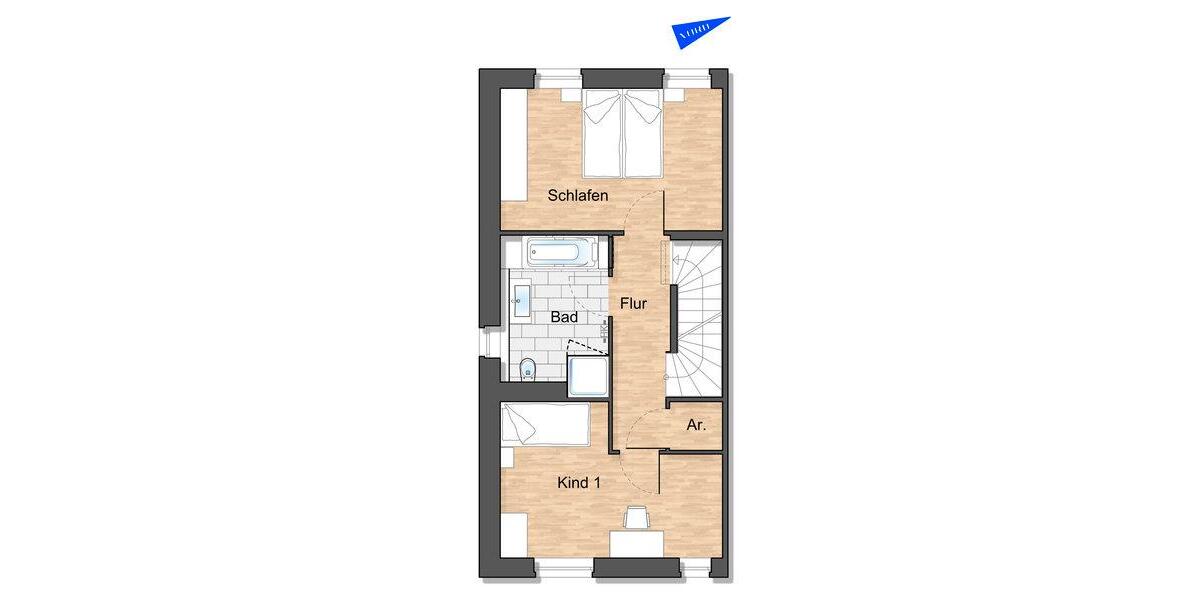Einfamilienhaus Wolfsburg Almke - 5 Zimmer, 124 m&sup2;, 1.489&euro; | Angebot:21383051