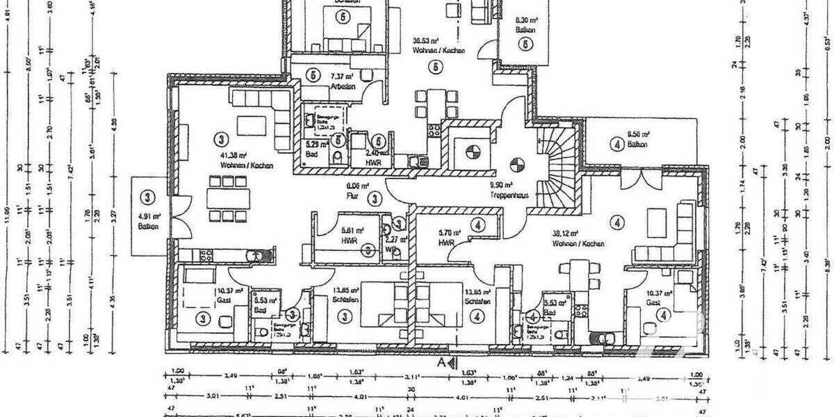 Etagenwohnung Apen / Augustfehn Augustfehn I - 3 Zimmer, 78 m&sup2;, 780&euro; | Angebot:23935701