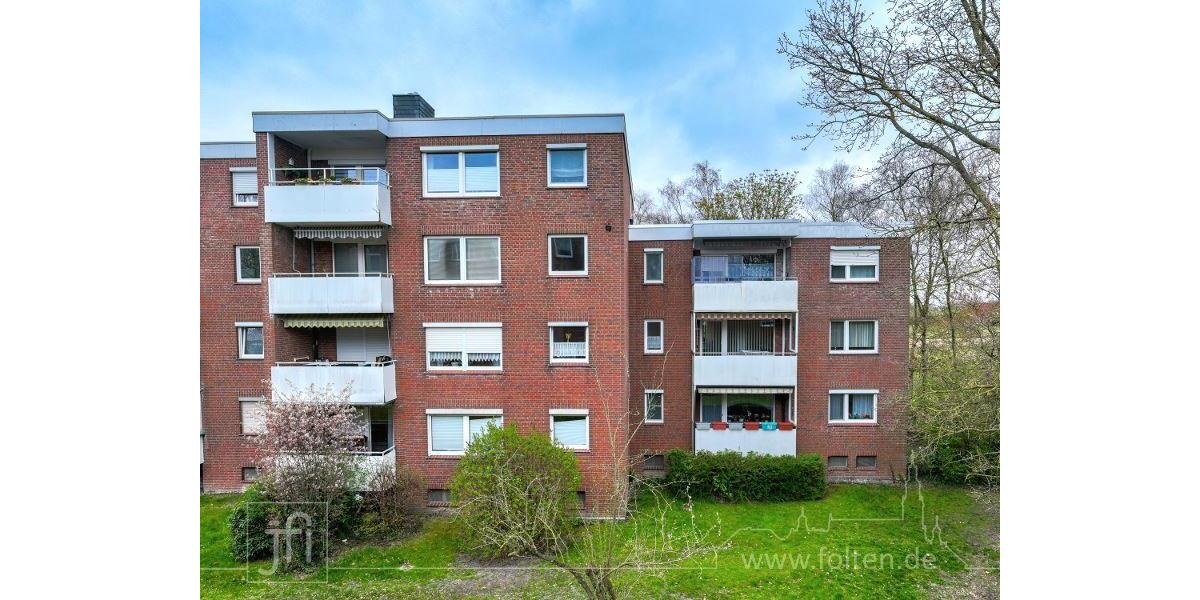 Erdgeschoßwohnung Emden Tholenswehr - 4 Zimmer, 82 m&sup2;, 575&euro; | Angebot:25988193