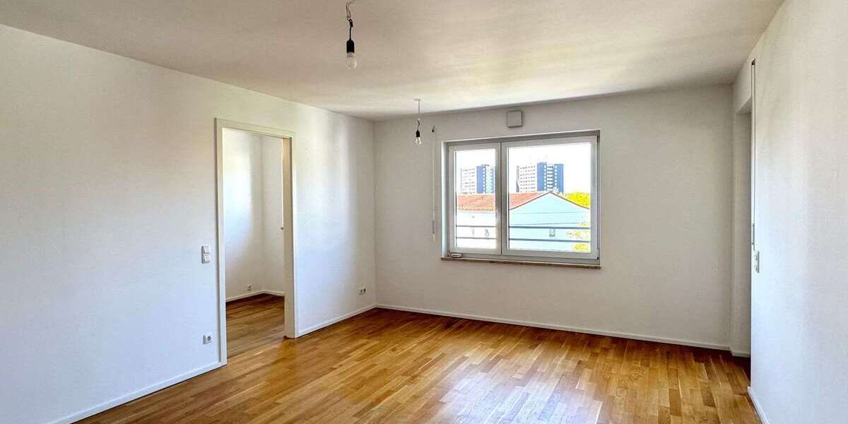 Etagenwohnung Augsburg Spickel-Herrenbach - 2 Zimmer, 59 m&sup2;, 1.054&euro; | Angebot:26645154