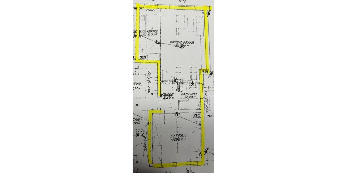 Erdgeschoßwohnung Krefeld - 2 Zimmer, 57 m&sup2;, 470&euro; | Angebot:25926353