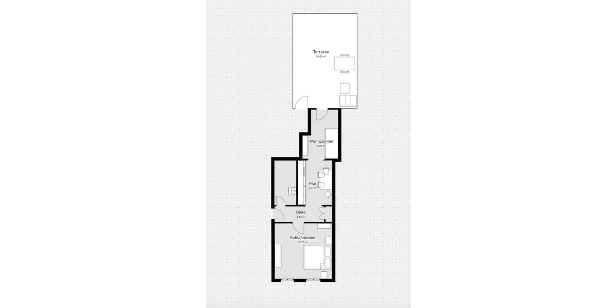 Erdgeschoßwohnung Cochem - 1 Zimmer, 47 m&sup2;, 720&euro; | Angebot:26213182