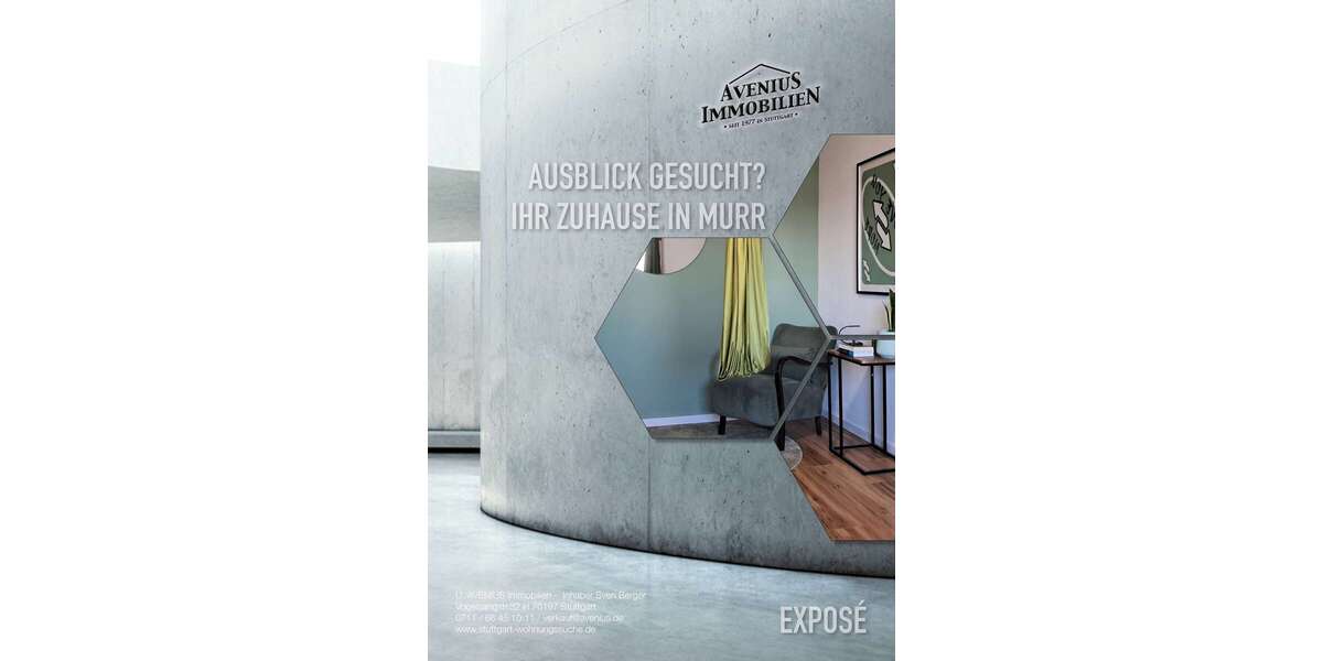Etagenwohnung Murr - 3.5 Zimmer, 86 m&sup2;, 1.050&euro; | Angebot:27002673
