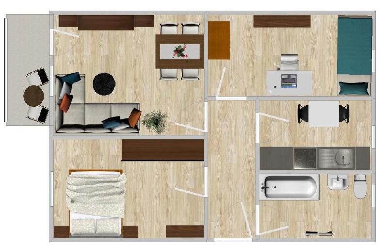 Schmucke Dreiraumwohnung mit Balkon in Weida! 3 zimmer