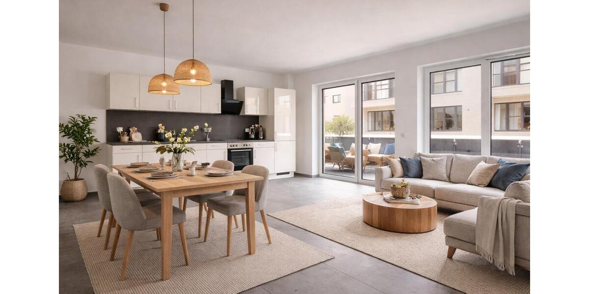 Etagenwohnung Rotenburg (Wümme) - 3 Zimmer, 106 m&sup2;, 1.195&euro; | Angebot:26003294