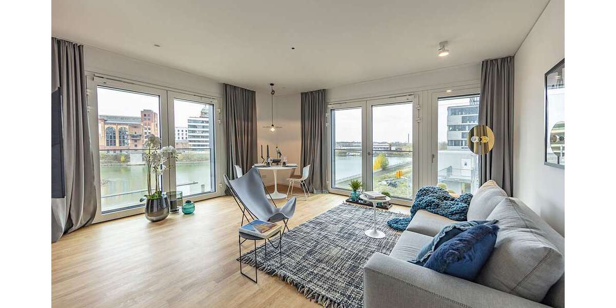 Etagenwohnung Düsseldorf Hafen - 3 Zimmer, 71 m&sup2;, 1.781&euro; | Angebot:26949588