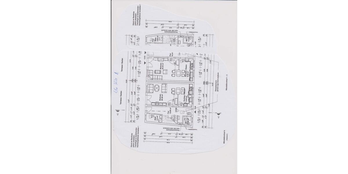 Reihenhaus Altenburg - 4 Zimmer, 120 m&sup2;, 850&euro; | Angebot:26454856