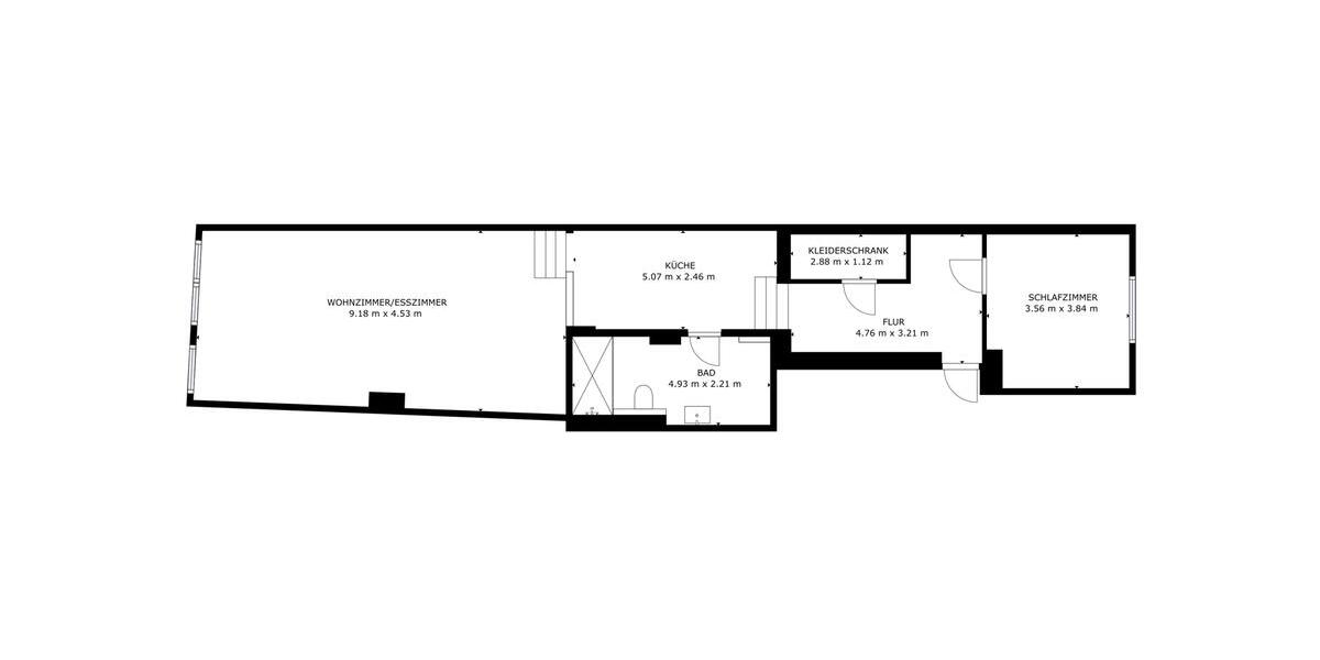 Erdgeschoßwohnung Breitenworbis - 2.5 Zimmer, 90 m&sup2;, 630&euro; | Angebot:24627880