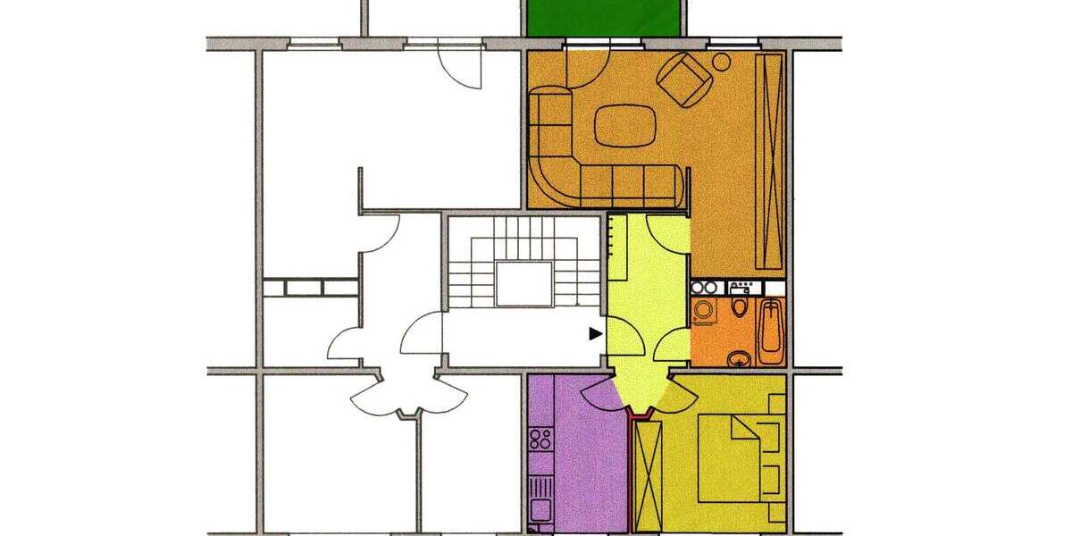 Etagenwohnung Weißwasser - 2 Zimmer, 58 m&sup2;, 319&euro; | Angebot:26103788