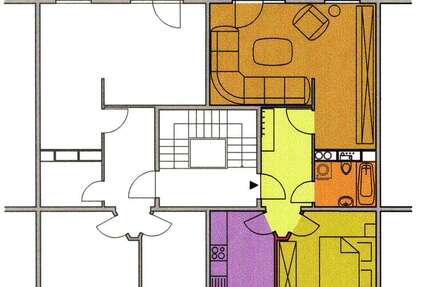 Wohnung Weißwasser - 2 Zimmer, 58 m&sup2;, 319&euro; | Angebot:26103788