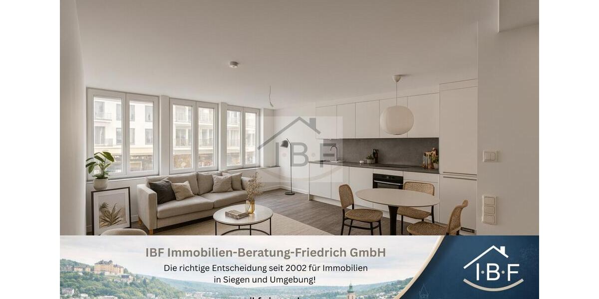 Etagenwohnung Siegen - 2 Zimmer, 72 m&sup2;, 790&euro; | Angebot:26645598