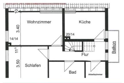Attraktive 3-Zimmer Wohnung (65m²) in Weyhe, Lahausen 3 zimmer