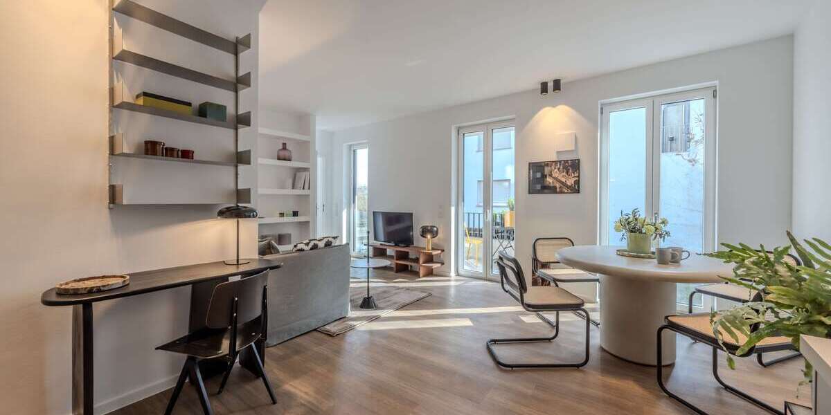 Etagenwohnung Frankfurt Oberrad - 2 Zimmer, 51 m&sup2;, 1.550&euro; | Angebot:26733528
