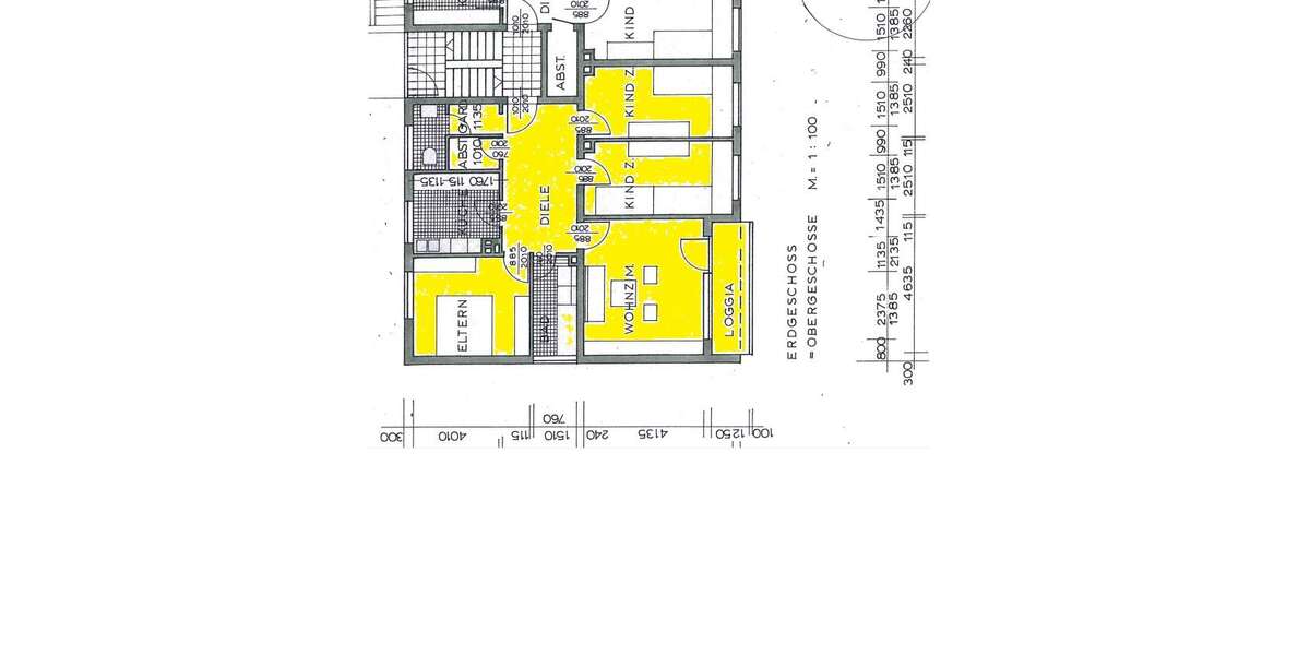 Etagenwohnung Mitterteich - 4 Zimmer, 90 m&sup2;, 534&euro; | Angebot:26741518