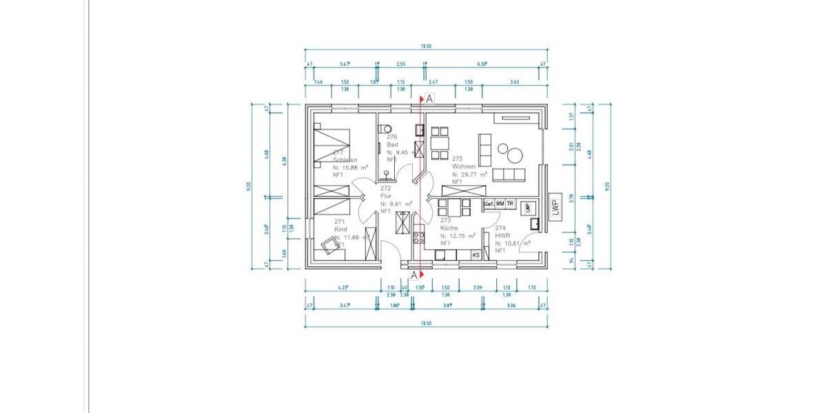 Bungalow Delve - 3 Zimmer, 100 m&sup2;, 1.225&euro; | Angebot:24864699
