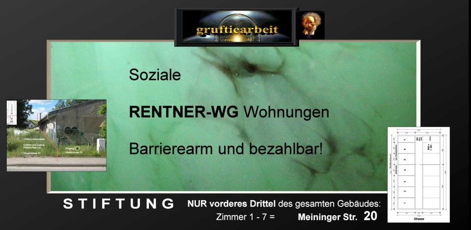 Erdgeschoßwohnung Kaltennordheim - 2 Zimmer, 52 m&sup2;, 280&euro; | Angebot:26355976