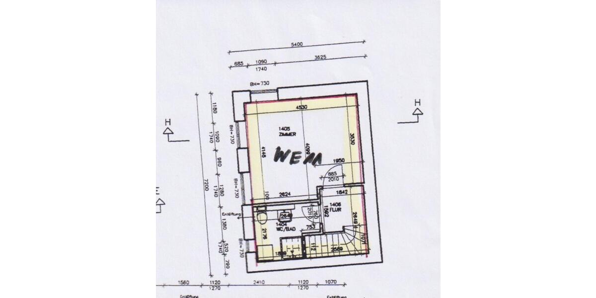 Maisonettenwohnung Malchow - 2 Zimmer, 51 m&sup2;, 430&euro; | Angebot:25657073