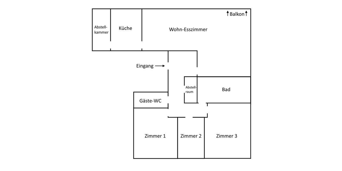 Etagenwohnung Spangenberg - 4 Zimmer, 136 m&sup2;, 950&euro; | Angebot:25285670