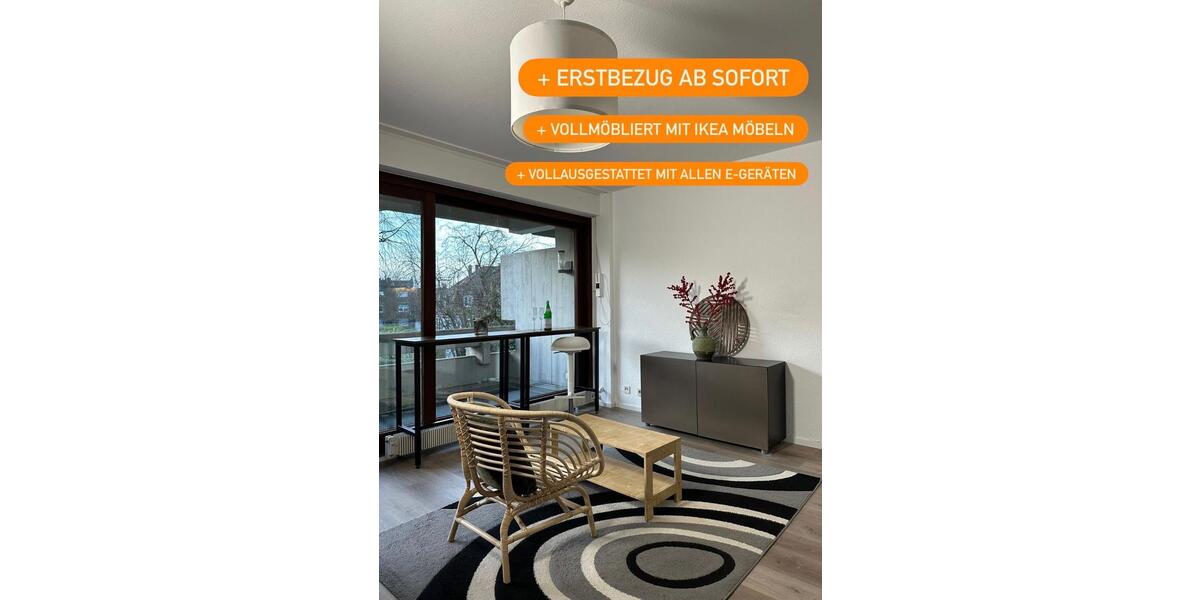 Moderne 1-Zimmer-Wohnung – Erstbezug nach Kernsanierung 1 zimmer