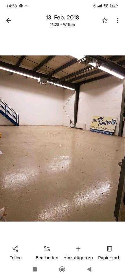 Gewerbehalle in Witten - Annen mit Empore und Nebenräume