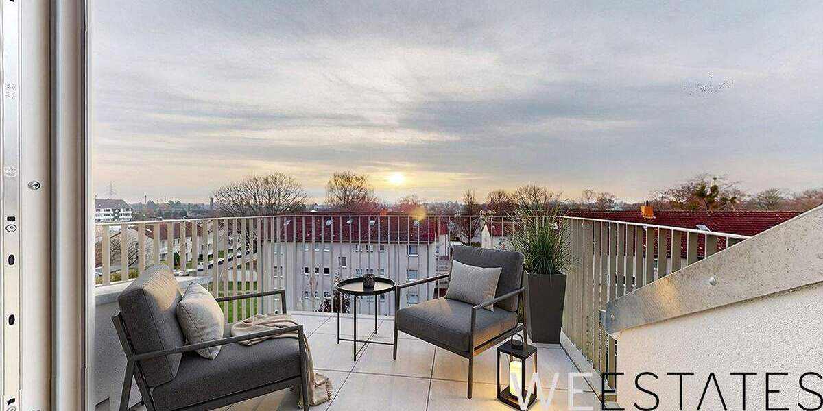 Etagenwohnung Düsseldorf Eller - 2 Zimmer, 82 m&sup2;, 1.520&euro; | Angebot:24656874