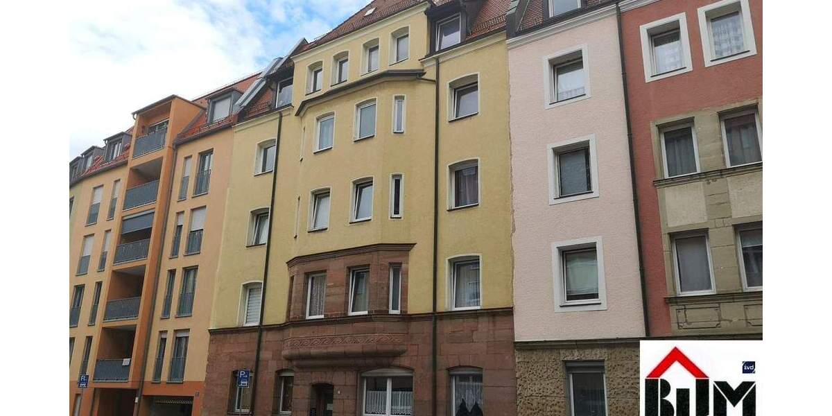 Etagenwohnung Nürnberg St Leonhard - 3 Zimmer, 61 m&sup2;, 715&euro; | Angebot:25229014