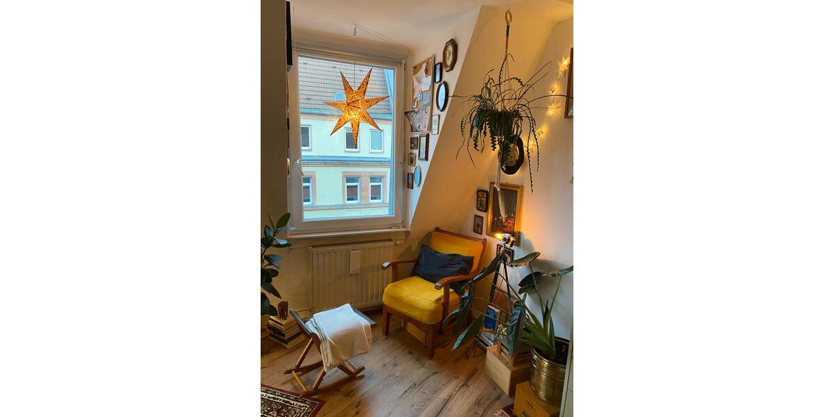 Zimmer (21qm) in 2er-WG Nürnberg - Untervermietung Feb-Juli 1.5 zimmer