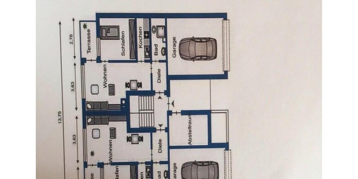 Erdgeschoßwohnung Pforzheim Büchenbronn - 2 Zimmer, 60 m&sup2;, 980&euro; | Angebot:24787151