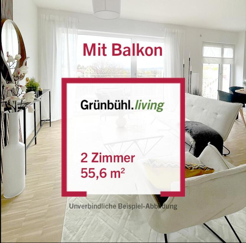 Komfortabel: moderne 2-Zimmer-Wohnung mit Balkon (#06)