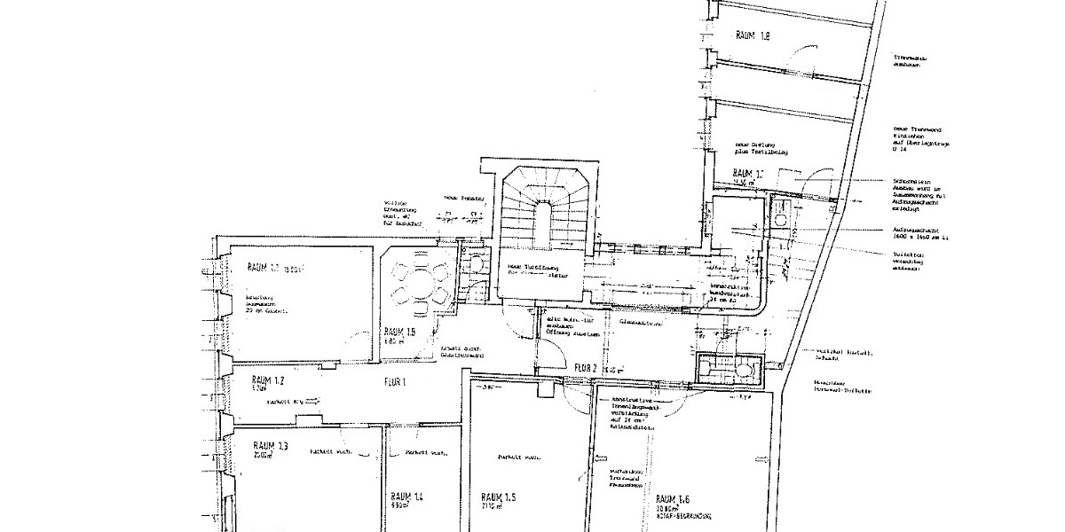 Klimatisierte & möblierte Praxis- Büroräume mit ca. 184 m² in der Geraer Innenstadt! - Gewerbeobjekt Gera Ostviertel | Angebot:27136569