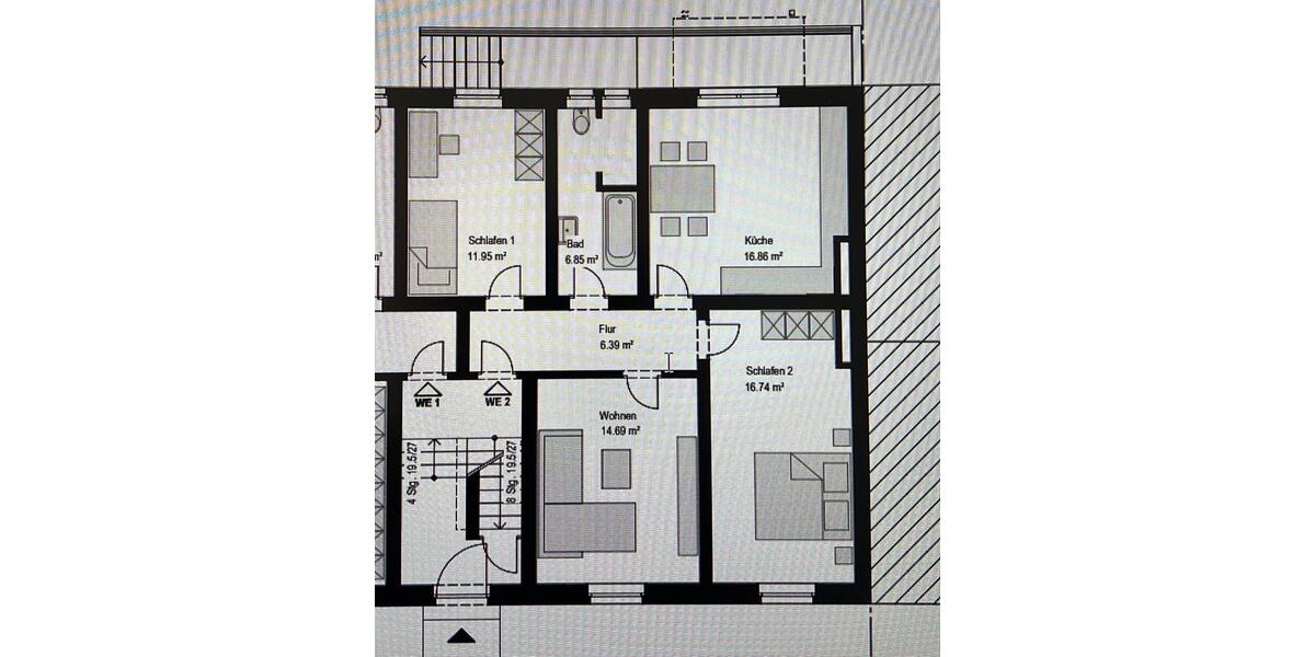 Erdgeschoßwohnung Köln Ehrenfeld - 1 Zimmer, 17 m&sup2;, 780&euro; | Angebot:26511274