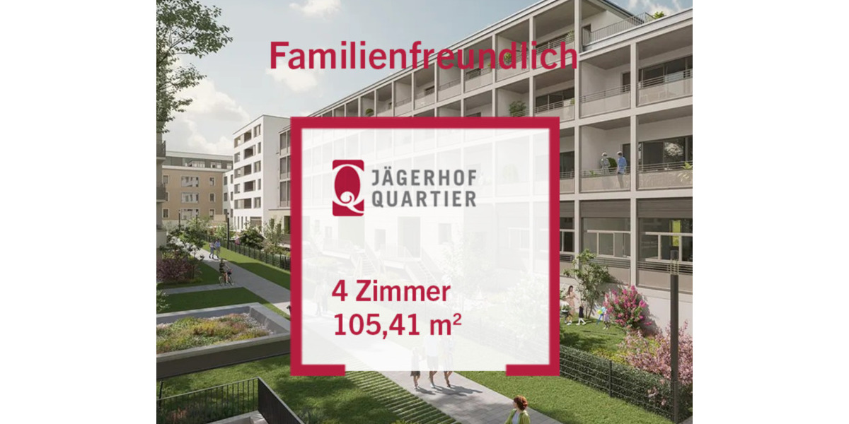 Familienfreundlich: helle 4-Zimmer-Wohnung mit Balkon 4 zimmer