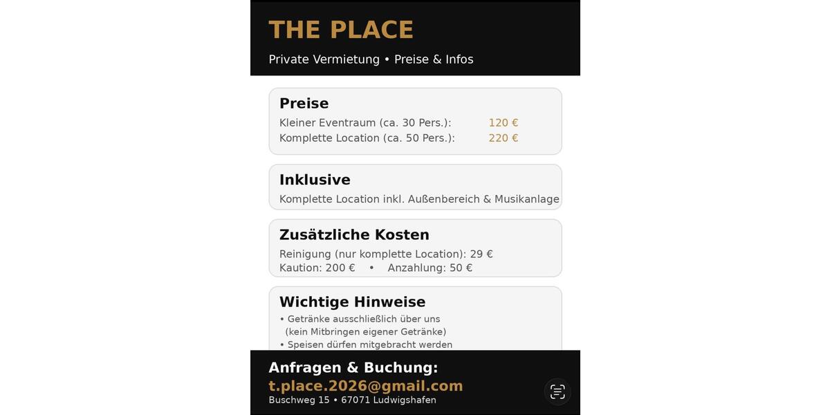 Gewerbeobjekt Ludwigshafen am Rhein Ludwigshafen-Oggersheim - 120&euro; | Angebot:25050791