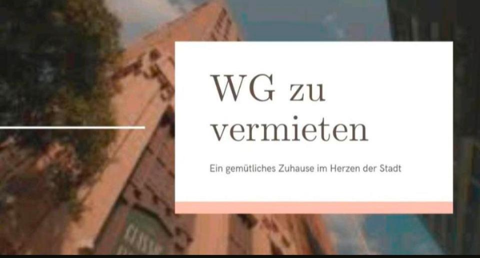 WG Zimmer Vermietung 5 zimmer