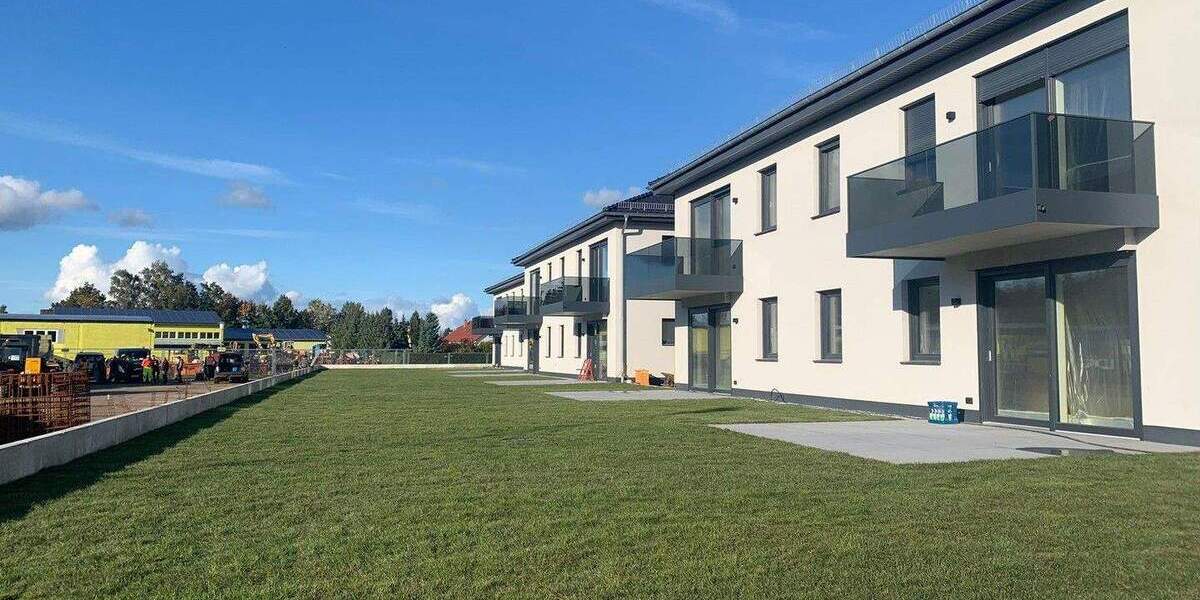 Attraktive 2-Zimmer-Wohnung (Neubau) mit Balkon in Süd-West-Ausrichtung in Luckau 2 zimmer