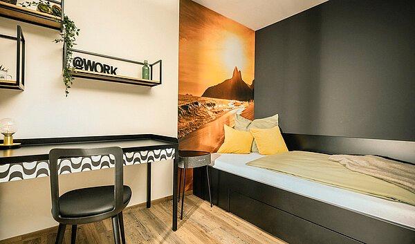 Wohnen auf Zeit Darmstadt Darmstadt-West - 15 Zimmer, 24 m&sup2;, 760&euro; | Angebot:26677600