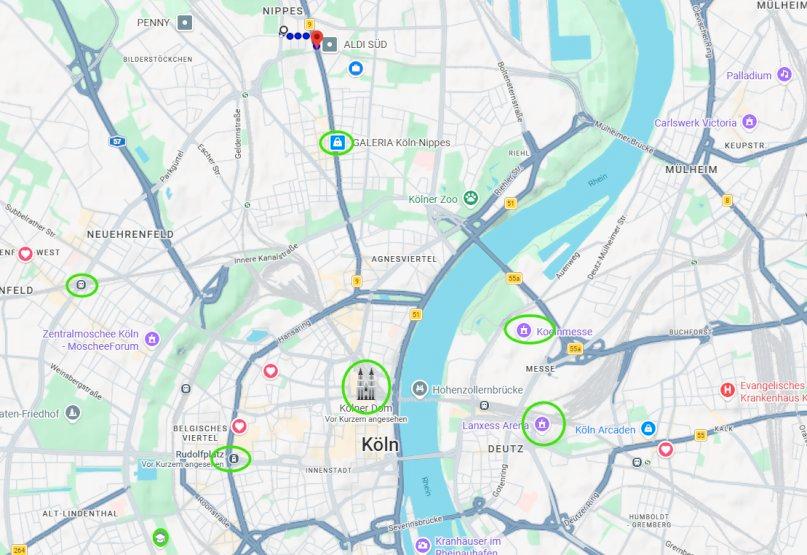 Wohnen auf Zeit Köln Nippes - 11 Zimmer, 125 m&sup2;, 650&euro; | Angebot:26652654