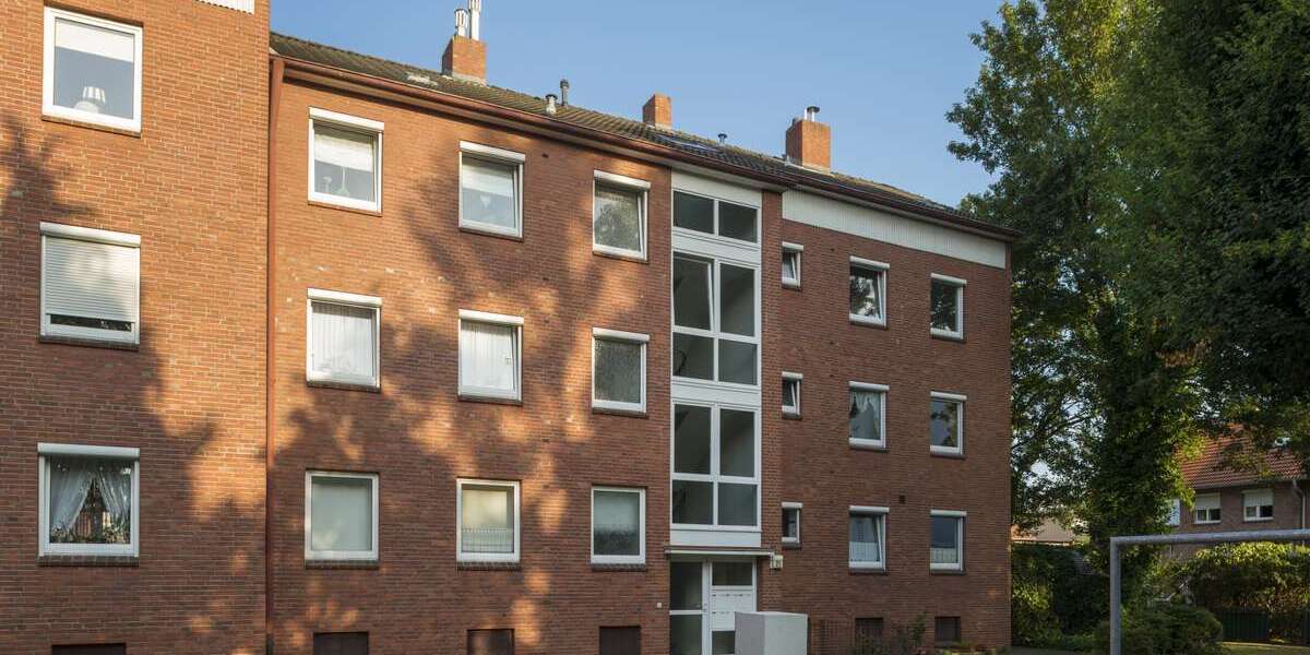 Etagenwohnung Wilhelmshaven Innenstadt - 3 Zimmer, 67 m&sup2;, 423&euro; | Angebot:26169001