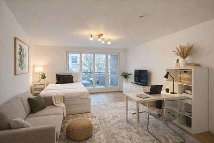 Wohnung Nürnberg Kleinweidenmühle - 1 Zimmer, 37 m&sup2;, 750&euro; | Angebot:26732762