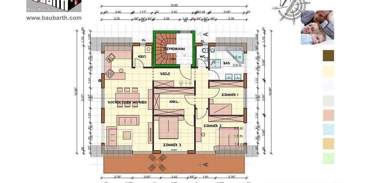 Etagenwohnung Überlingen Nußdorf - 5 Zimmer, 105 m&sup2;, 2.490&euro; | Angebot:26740185