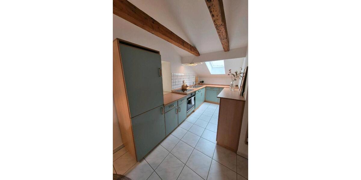 Dachgeschoßwohnung Augsburg Innenstadt - 2 Zimmer, 40 m&sup2;, 950&euro; | Angebot:26250533