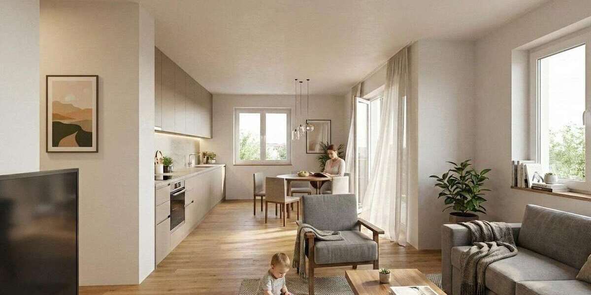 Etagenwohnung Bernau bei Berlin - 4 Zimmer, 99 m&sup2;, 1.744&euro; | Angebot:25235553