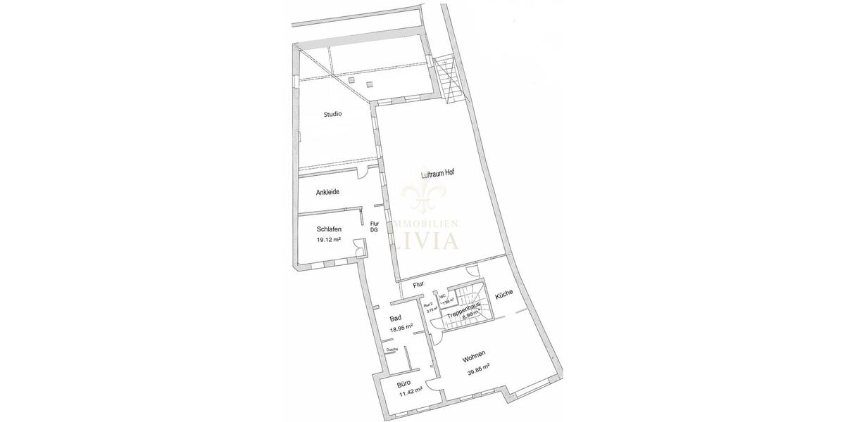 Etagenwohnung Saarbrücken Dudweiler - 5 Zimmer, 227 m&sup2;, 1.400&euro; | Angebot:25054278