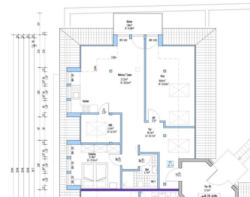 Gemütliche 3-Zimmerwohnung mit Balkon in zentraler Lage zimmer