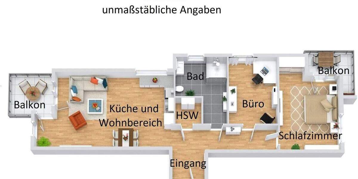 Etagenwohnung Celle Westercelle - 3 Zimmer, 100 m&sup2;, 1.065&euro; | Angebot:25776624